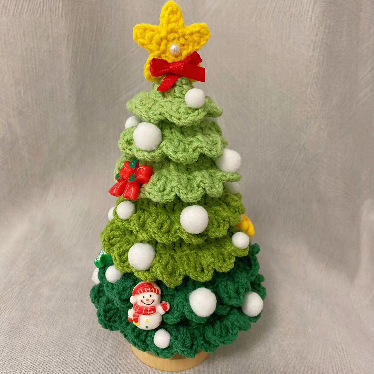 Woolen Crocheted Christmas Tree