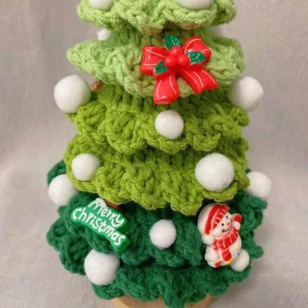 Woolen Crocheted Christmas Tree