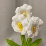 Woolen Crocheted Calla in Pot